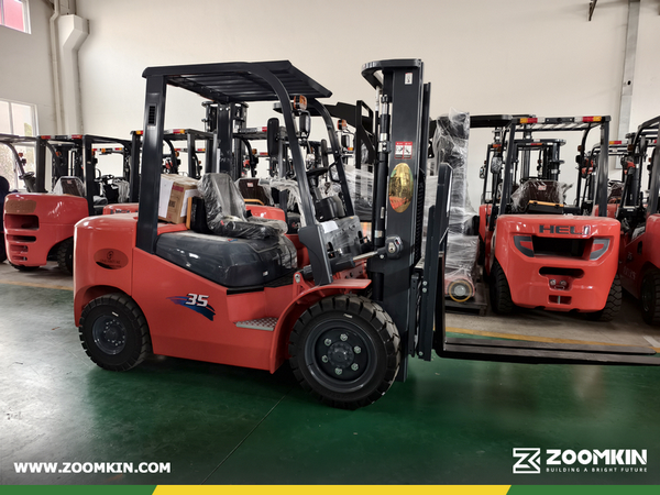 Uganda - 1 Unit HELI CPCD35-XC30K2 Diesel Forklift