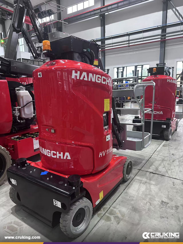 French Guyana - 1 Unit HANGCHA HV110D Vertical Mast Lifts & 1 Unit CPD15 Battery Forklift